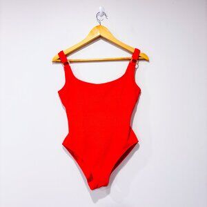 MICHAEL KORS Coral Underwire One-Piece Swimsuit | Vacation style | Size 10 *
